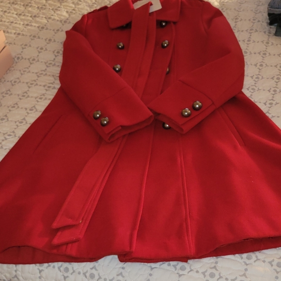 Rothschild Girl's Wool Coat - Picture 4 of 6
